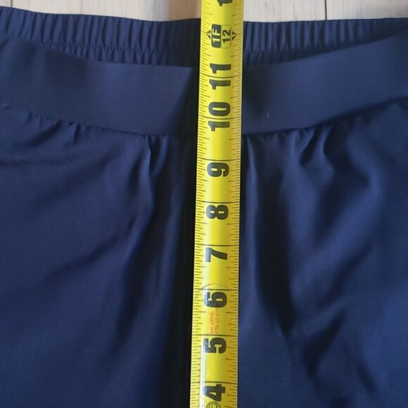 Lou & Grey Sweatpants Womens S Navy Blue Varsity Athletic Pants Straight Leg Gym - Picture 5 of 6